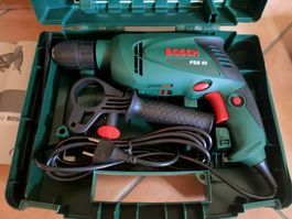 Bosch Schlagbohrmaschine PSB 50 Electronic mit Koffer
