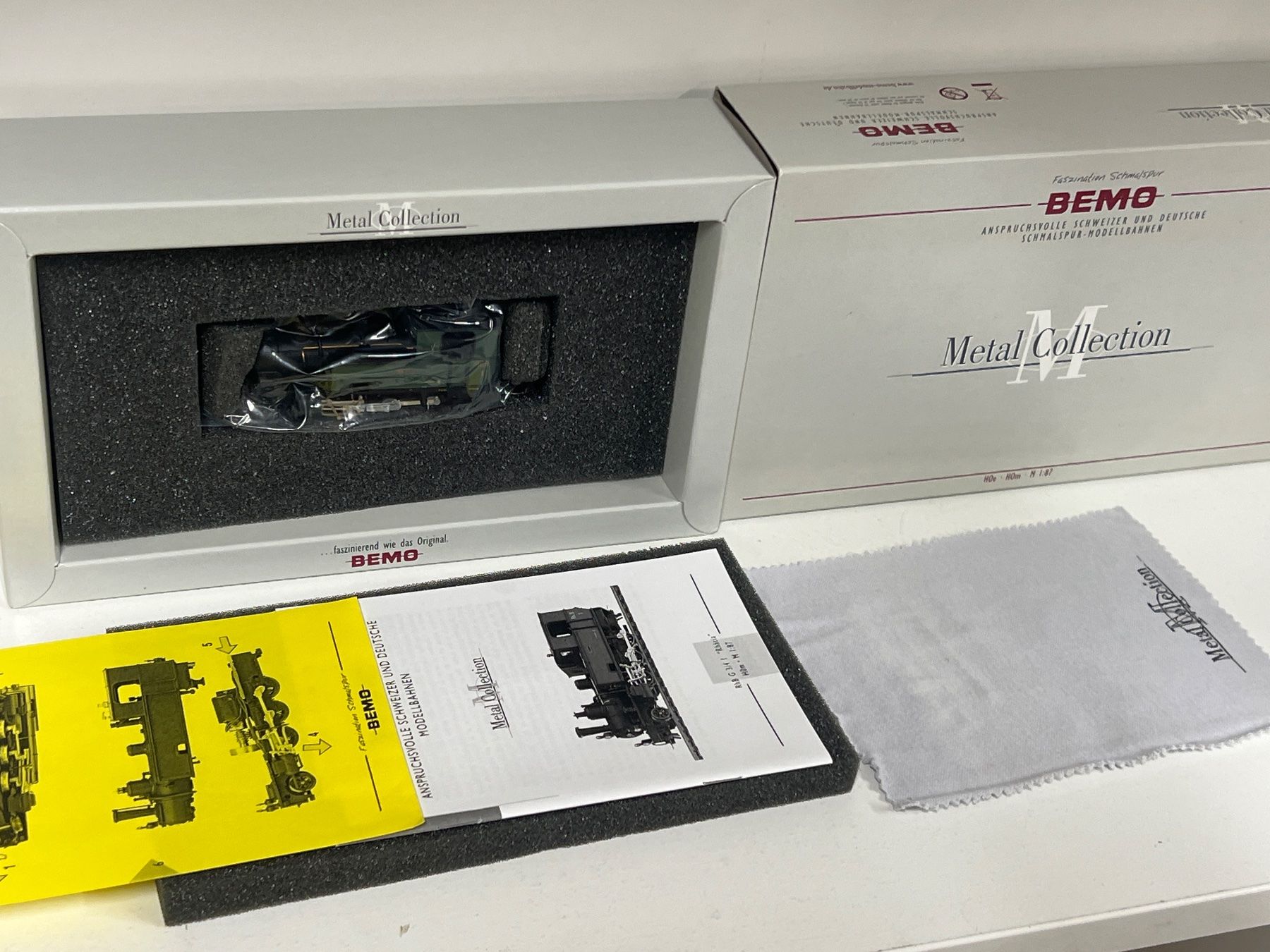 Bemo Modellini di ferrovie: Bemo Metall Collection RhB G3/4 1295 111 – Nuovo (secondo la descrizione) da Geroldswil venduto da TopTrain54 5