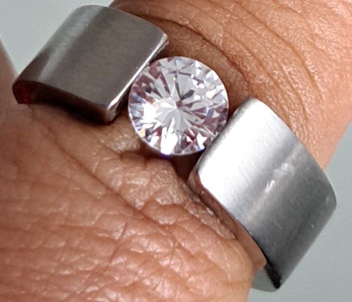 Ringe: Bague acier – Gebraucht aus Biel/Bienne von raf_2yqq
