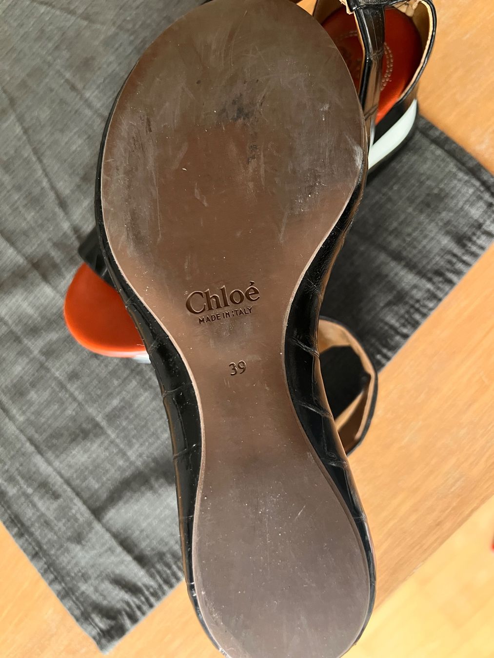 Chloé Damenschuhe: Chloè Sandale – Gebraucht aus Zwingen von Nfrey4 3