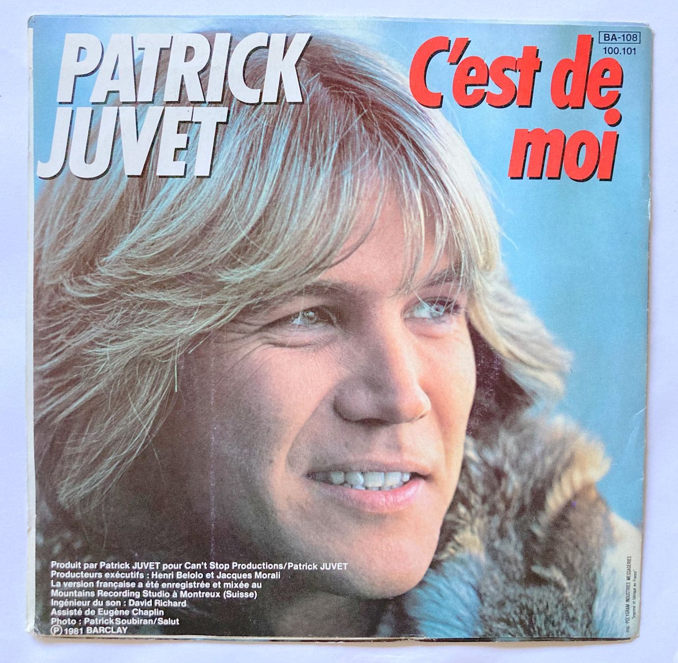 Dischi in vinile: PATRICK JUVET - SANS AMOUR – Usato da Bottens venduto da hotter-than-hell 1