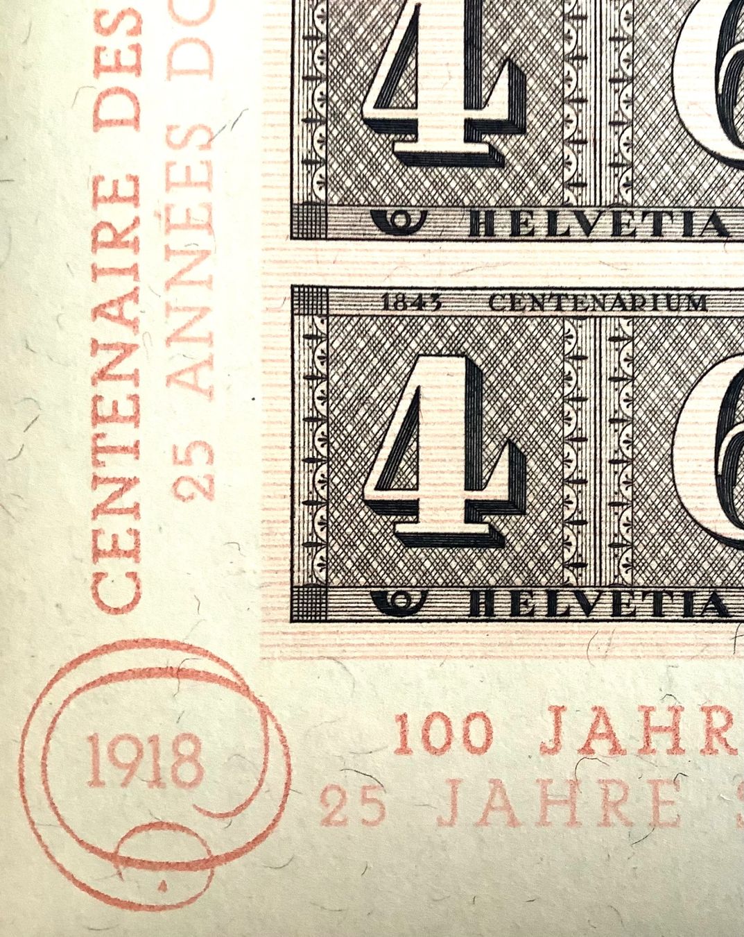 Tutti i francobolli: 1943 - Luxusblatt W16 - postfrisch ** N.4 – Nuovo (secondo la descrizione) da Liestal venduto da Skunk02 1