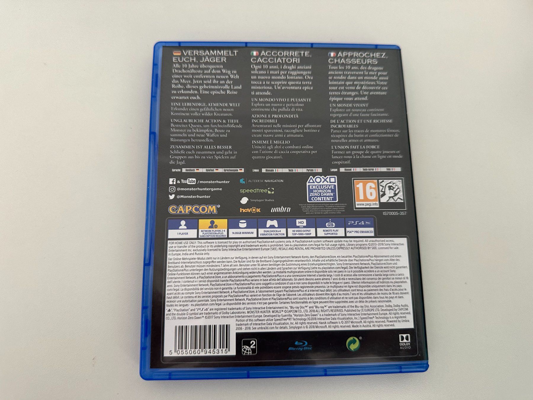 Sony Giochi: Monster Hunter: World, Sony Playstation 4, PS5 – Usato da Couvet venduto da nay_prh5 2