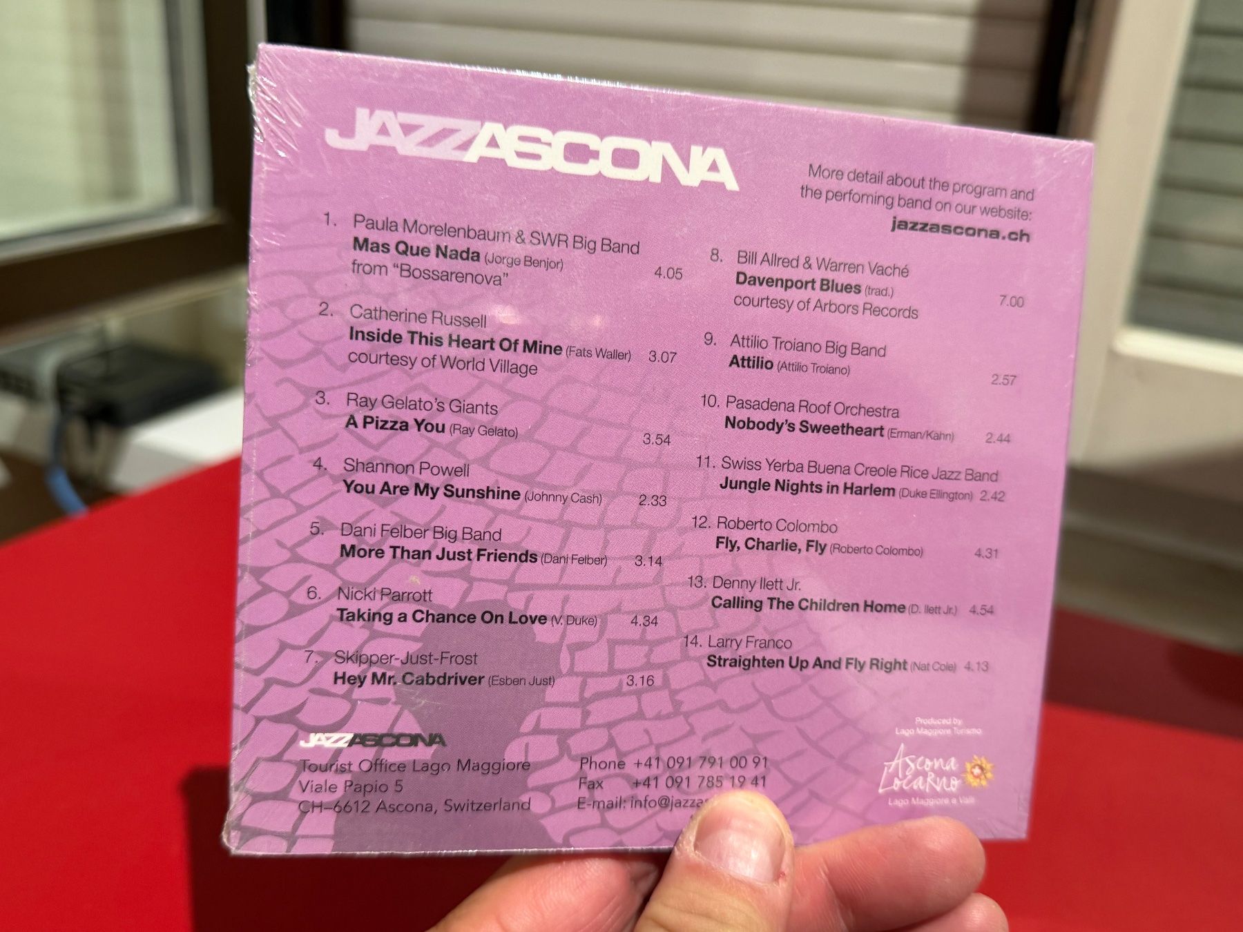 CD: Jazz Ascona - 2010 - New Standards - KA02C – Nuovo e nell'imballaggio originale da Küsnacht ZH venduto da JazzRecords 1
