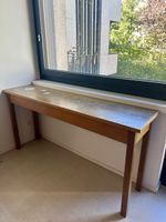 Vintage 💜 Konsolentisch aus Holz schmal mit Gebrauchsspuren