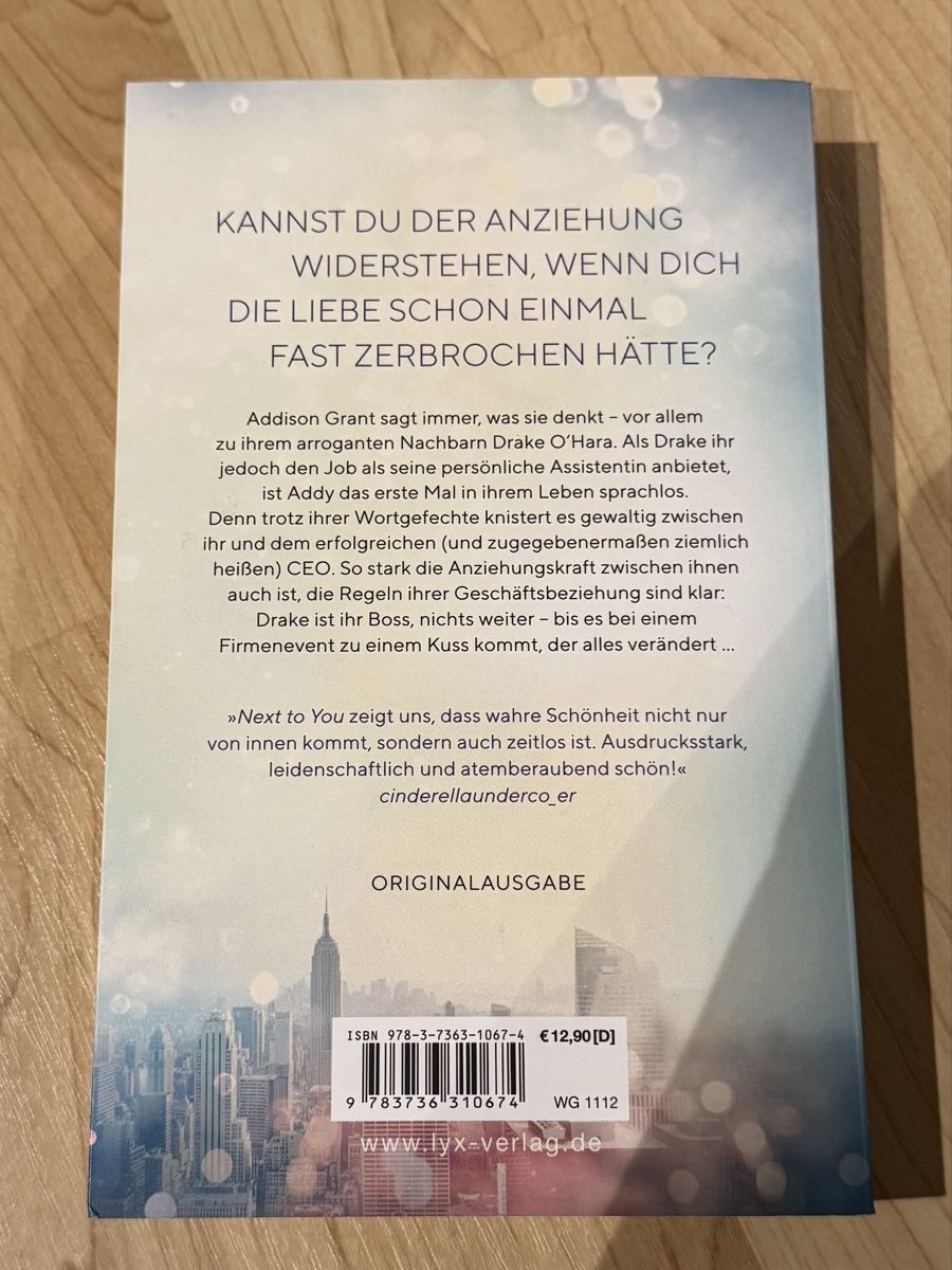 Bücher: "Next to You" von April Dawson – Gebraucht aus Tuggen von jess_gls06 1