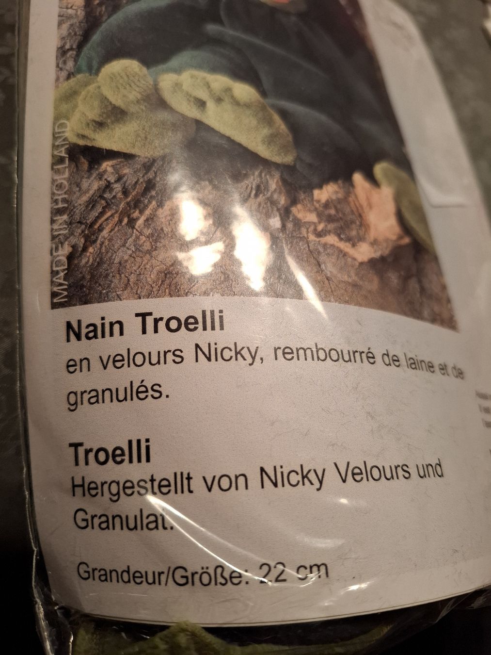 Kit bricolage: Nain Troelli Bastelset: Selber einen Troelli nähen! – Nuovo e nell'imballaggio originale da Buchrain venduto da Sracer0 1