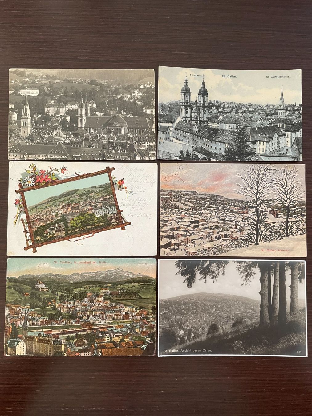 Cartes postales: ST. GALLEN Stadtansichten, 24 Ansichtskarten – D'occasion à Wald ZH par TLILEF 1