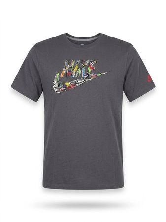 T-shirt Nike logo "Sneakers" gris taille M bon état