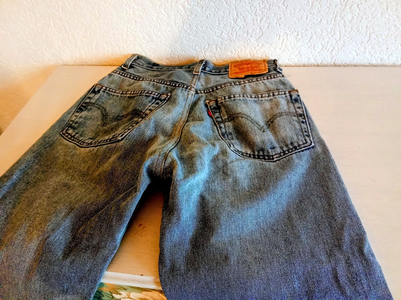 Jeans: Jeans amples, bleus - Super pour l'été! – Usato da Boulens venduto da m17_7jc7 1