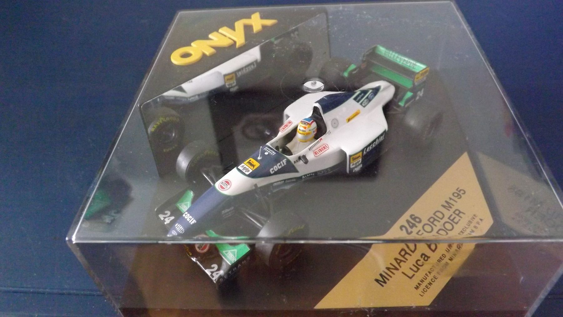 Minardi Modellini d'auto: Minardi - Ford M195 ONYX – Nuovo e nell'imballaggio originale da Etagnières venduto da Carmodeling 2
