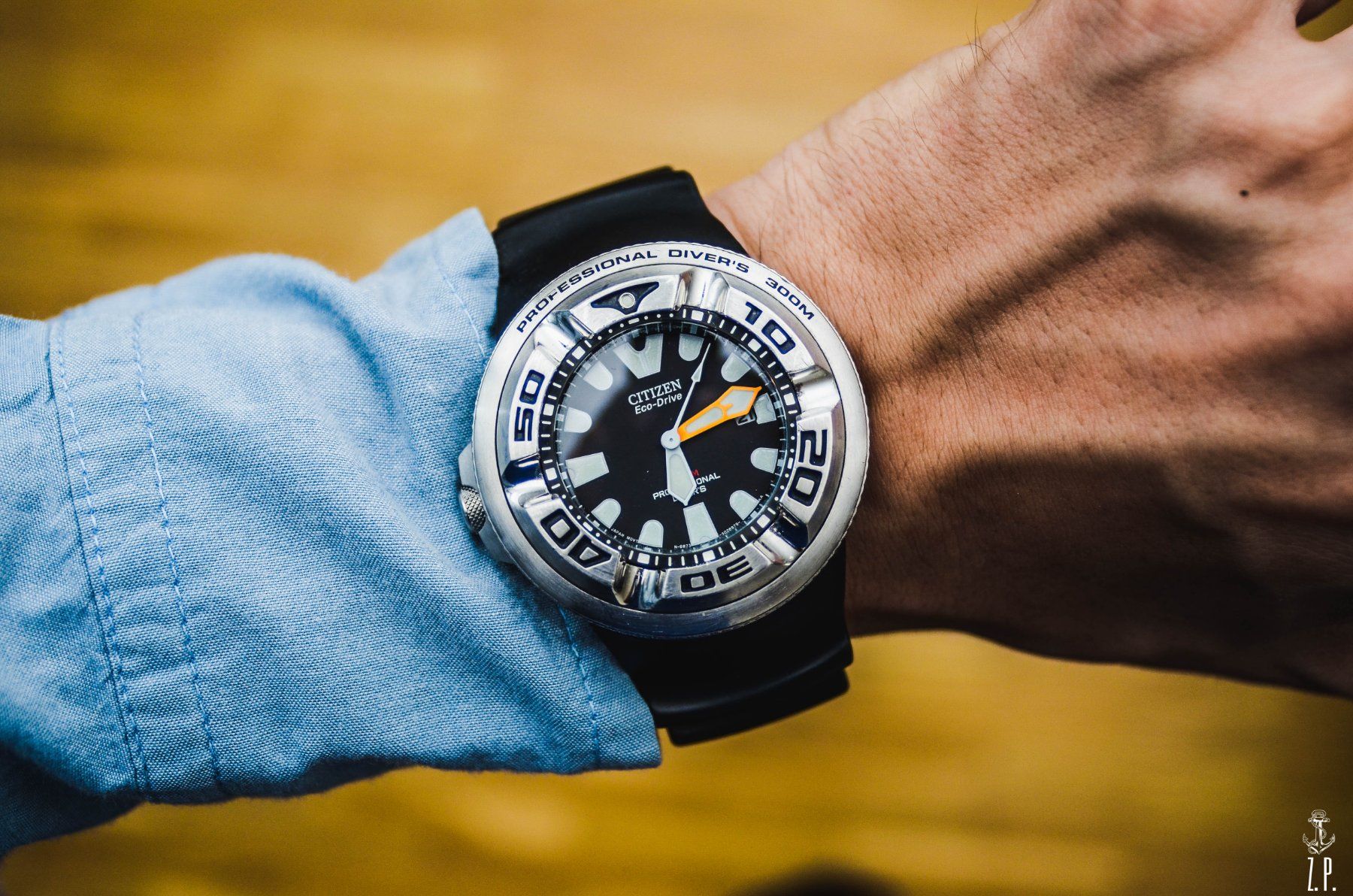 Citizen Uhren: Citizen Eco-ZIlla Steel 300m 49mm – Gebraucht aus Boswil von ZPwatches 8