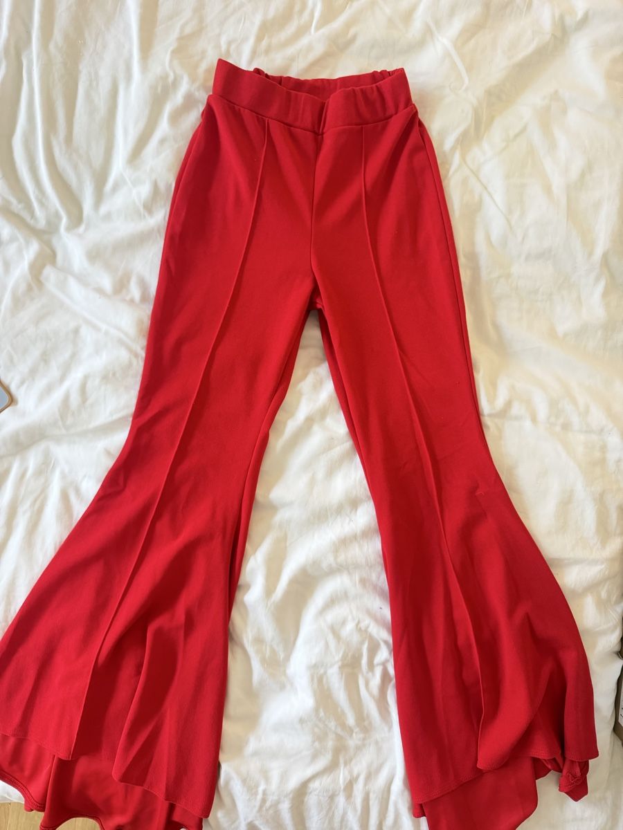 Pantaloni: Red flared pants  – Usato da Zürich venduto da lil_h279