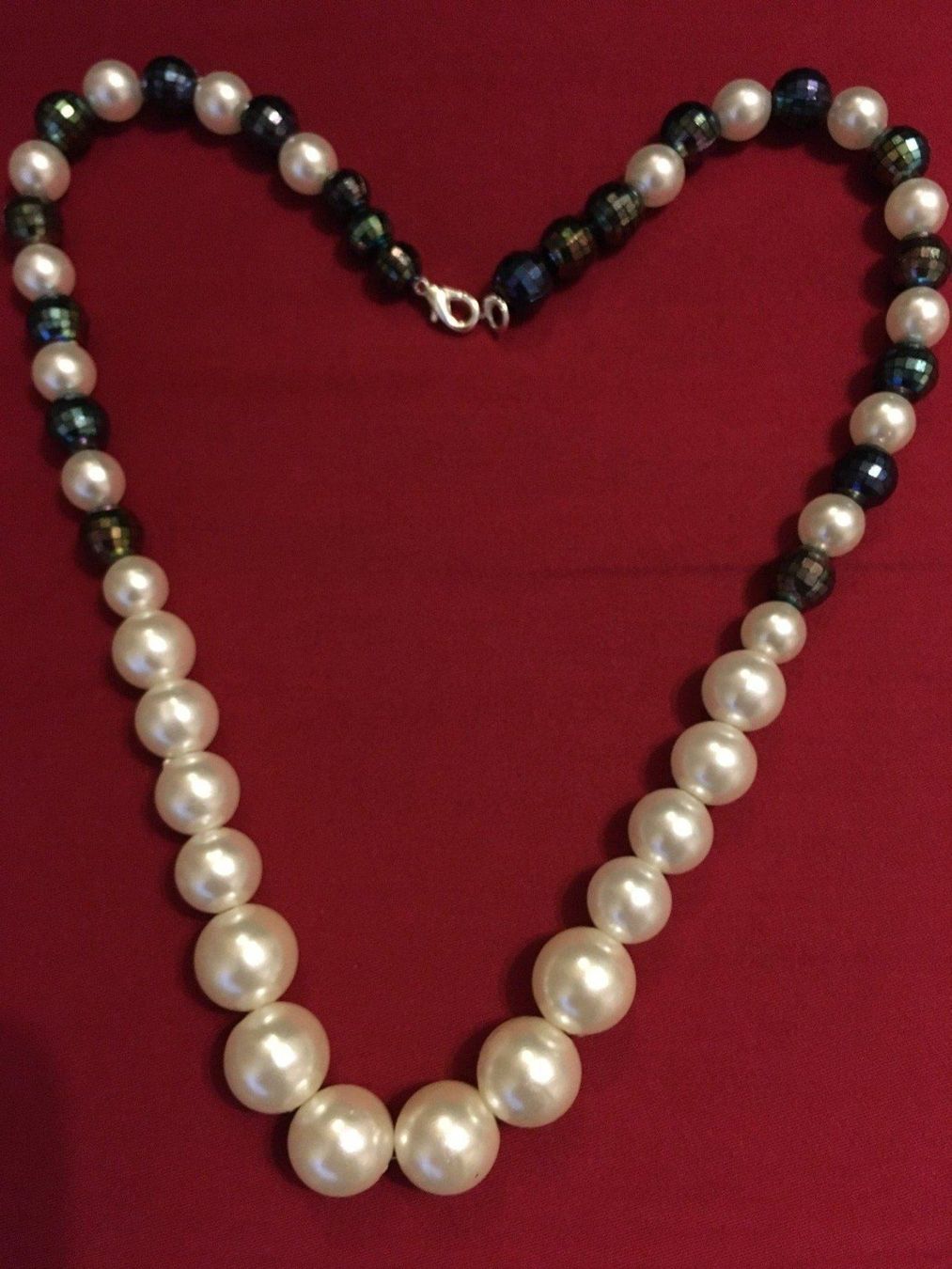 Perle (finte): Perlen Kette WUNDERSCHÖNES Weihnachtsfest Geschenk!!! – Usato da Bellinzona venduto da LuganoBoutique 1