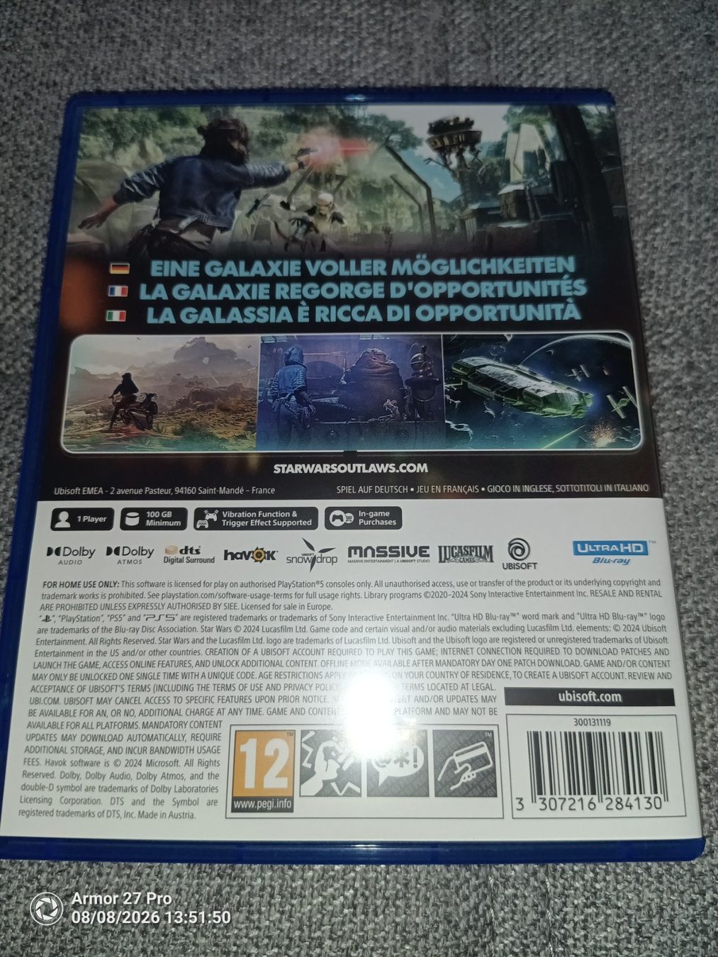 Sony Spiele: Star Wars Outlaws - PS5 – Gebraucht aus Wolhusen von neutronic 1