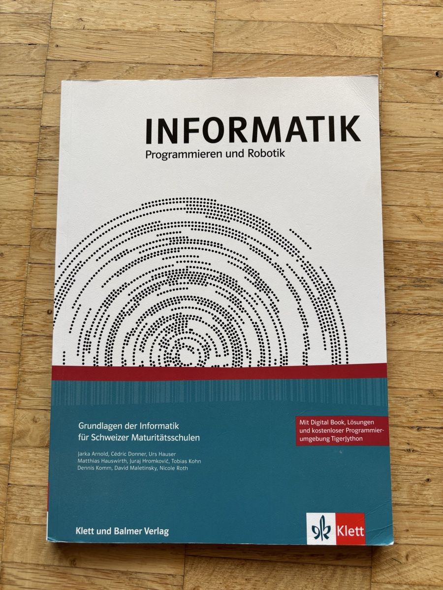 Livres: Informatik Programmieren und Robotik Buch – Neuf (Voir description) à Bassersdorf par ren_2qk5