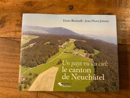 Un pays vu du ciel le canton de Neuchâtel J.-Pierre Jelmini
