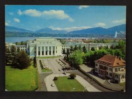 Genève: Palais de Nations - Eingang z Hauptversammlungsgeb.