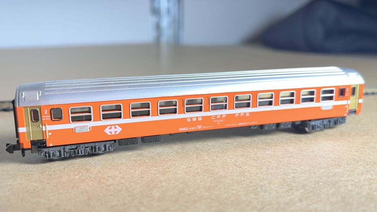 Trix Modellini di ferrovie: Minitrix 3067 SBB Liegewagen 2. Klasse Spur N – Nuovo (secondo la descrizione) da Windlach venduto da Kelebra 3
