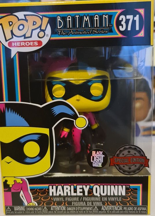 Funko Pop ! Dc Comics Blacklight Harley Quinn 371 Spécial Kaufen auf