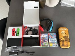 Nintendo Switch OLED neuwertiger Zustand