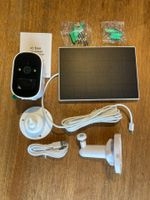 Outdoor Überwachungskamera mit Solarpanel NEU