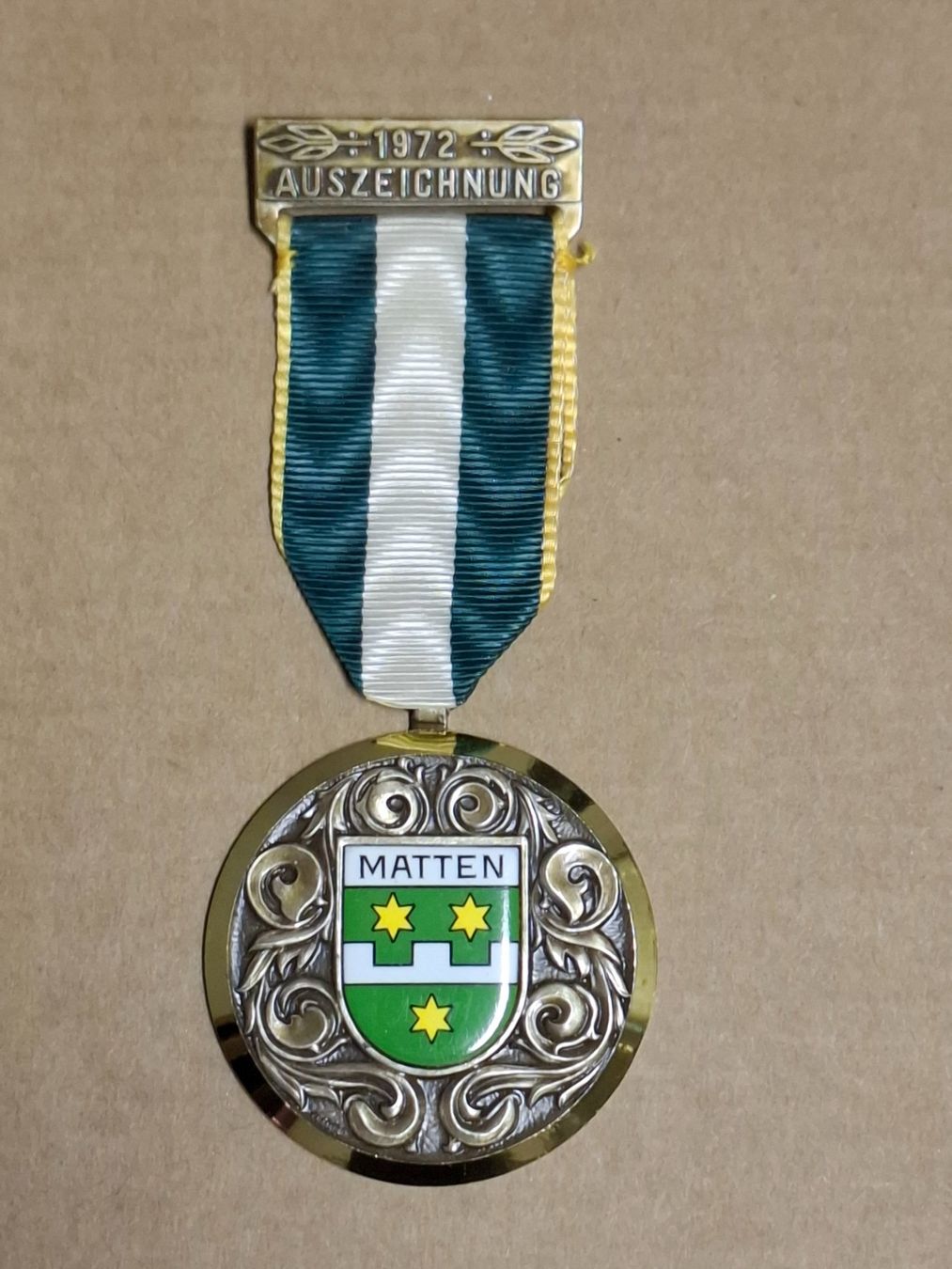 Medaillen: Matten 1972 (D412) – Gebraucht aus Schwanden GL von Suvorov 2