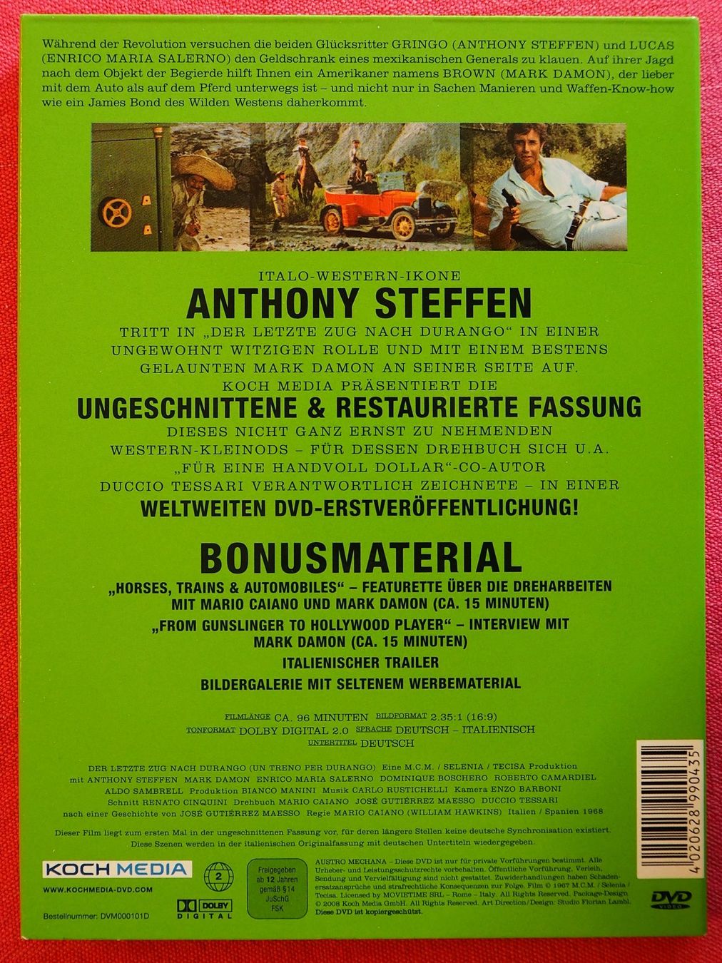 Tutti i DVDs: Der letzte Zug nach Durango / Anthony Steffen – Usato da Chur venduto da big_5zx8 1