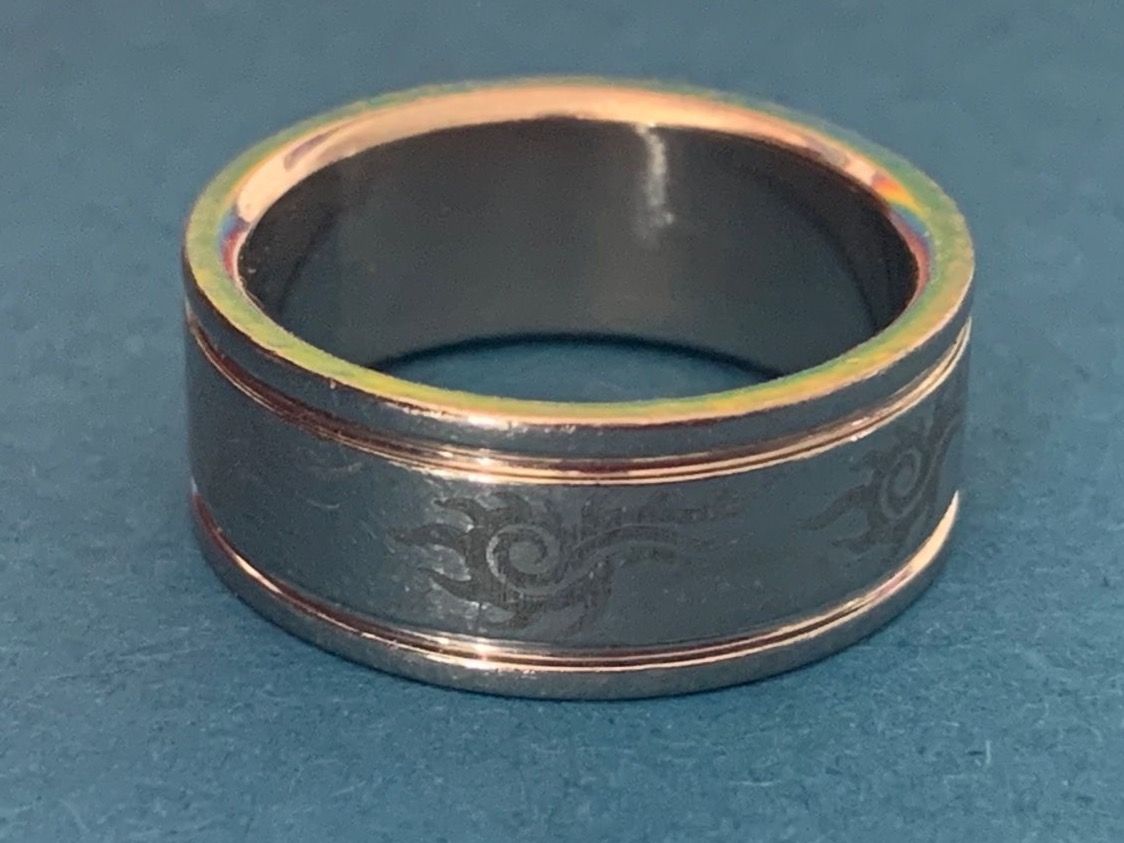 Anelli: Edelstahlring TRIBLE (55) – Usato da Dittingen venduto da Bijoubelle 1