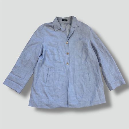 Burberry London vintage long blazer Mantel Anzug weit M