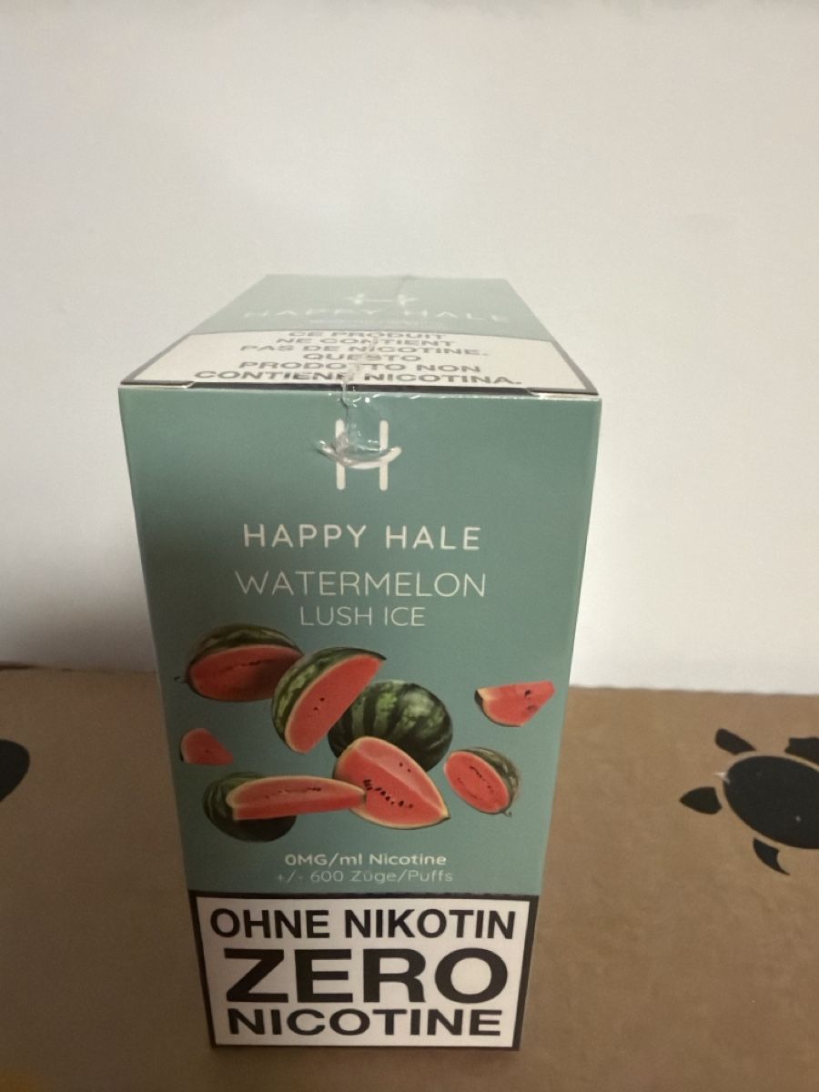 Sonstige Tabakwaren: HAPPY HALE Watermelon Lush Ice Zero Nicotine – Neu und originalverpackt aus Rothrist von anitunia2010