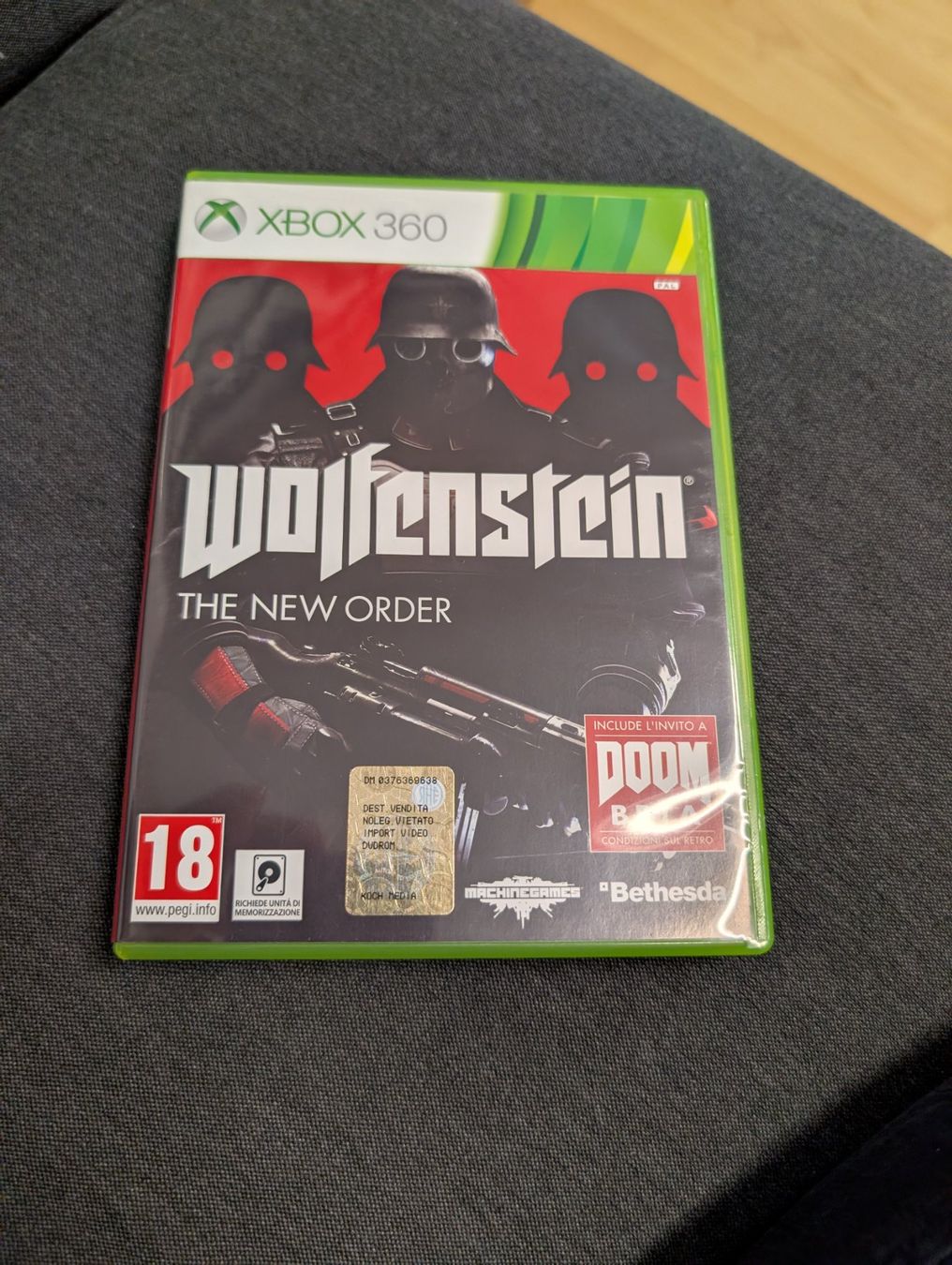 Spiele: Wolfenstein the new order Microsoft Xbox 360 – Gebraucht aus Giubiasco von Ticinerd