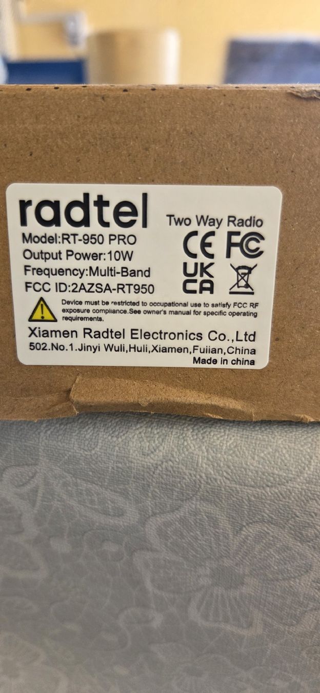 Funktechnik: Radtel RT-950 Pro – Neu (gemäss Beschreibung) aus Holziken von Baumannd 5