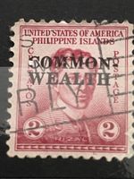 1938–1940 PHILIPPINEN/USA Kleine Commonwealth-Briefmarke Sco