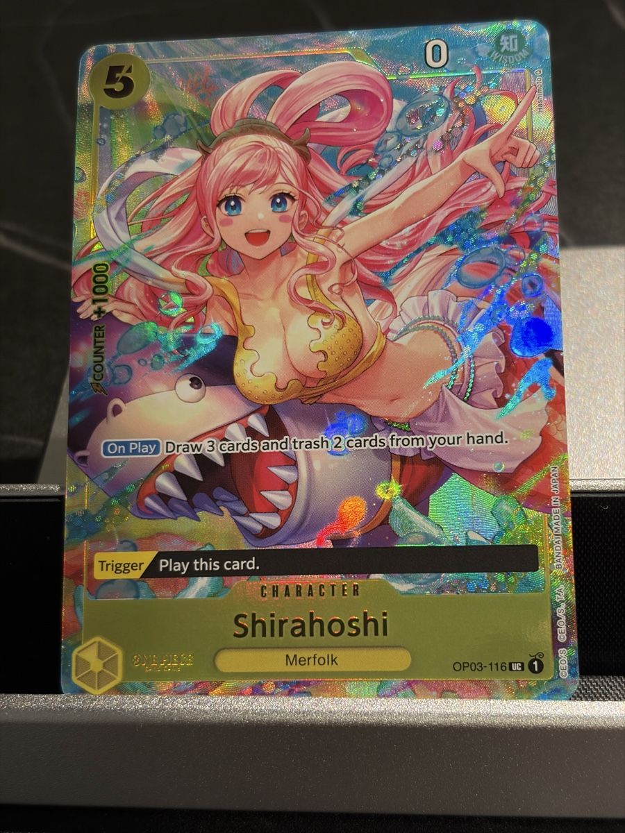 Bandai Sammelbilder & Trading cards: One Piece OP03-116 Shirahoshi, Englisch – Neu (gemäss Beschreibung) aus St. Gallen von cambitcg