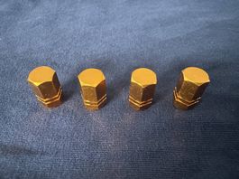 Ventildeckel gold Neu