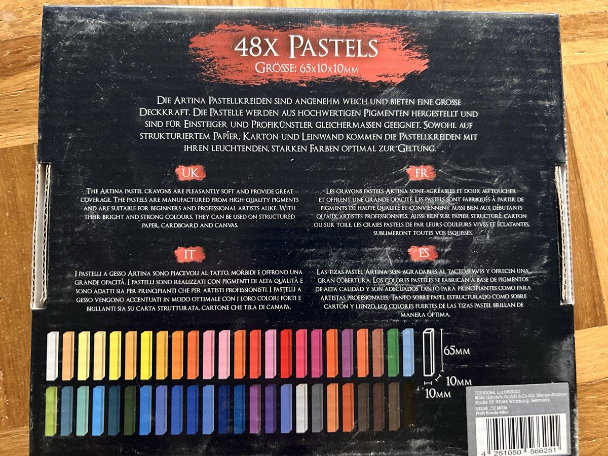 Colori: Pastelkreide NEU – Nuovo e nell'imballaggio originale da Bern venduto da Dafi7 2