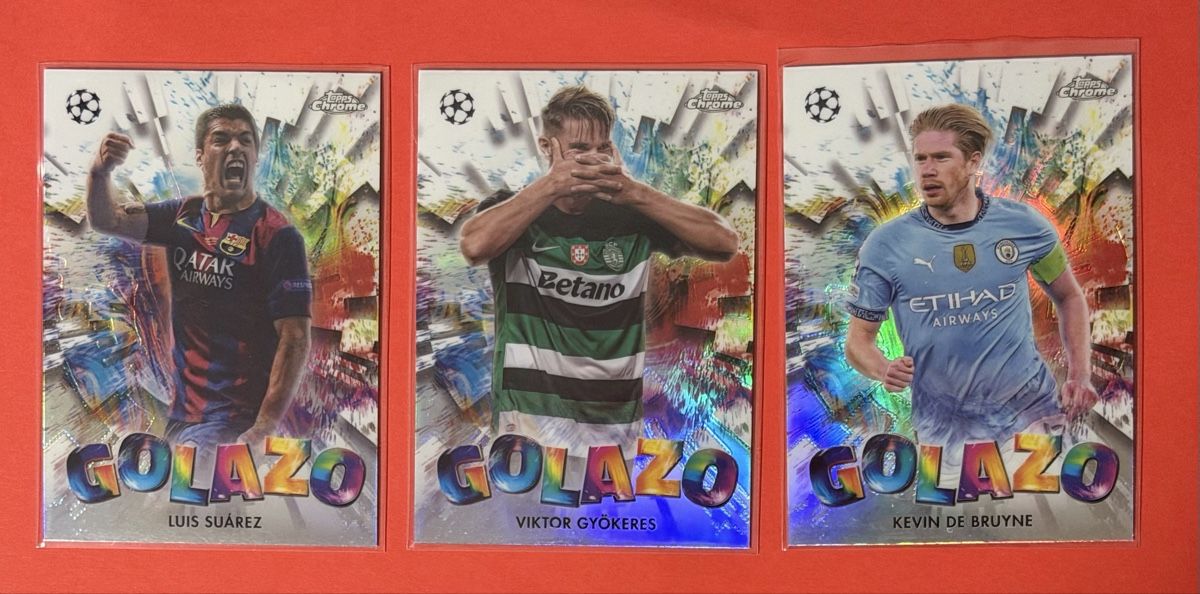 Topps Carte collezionabili: Topps Chrome - Golazo Lot – Nuovo (secondo la descrizione) da Embrach venduto da BenzosCards 1