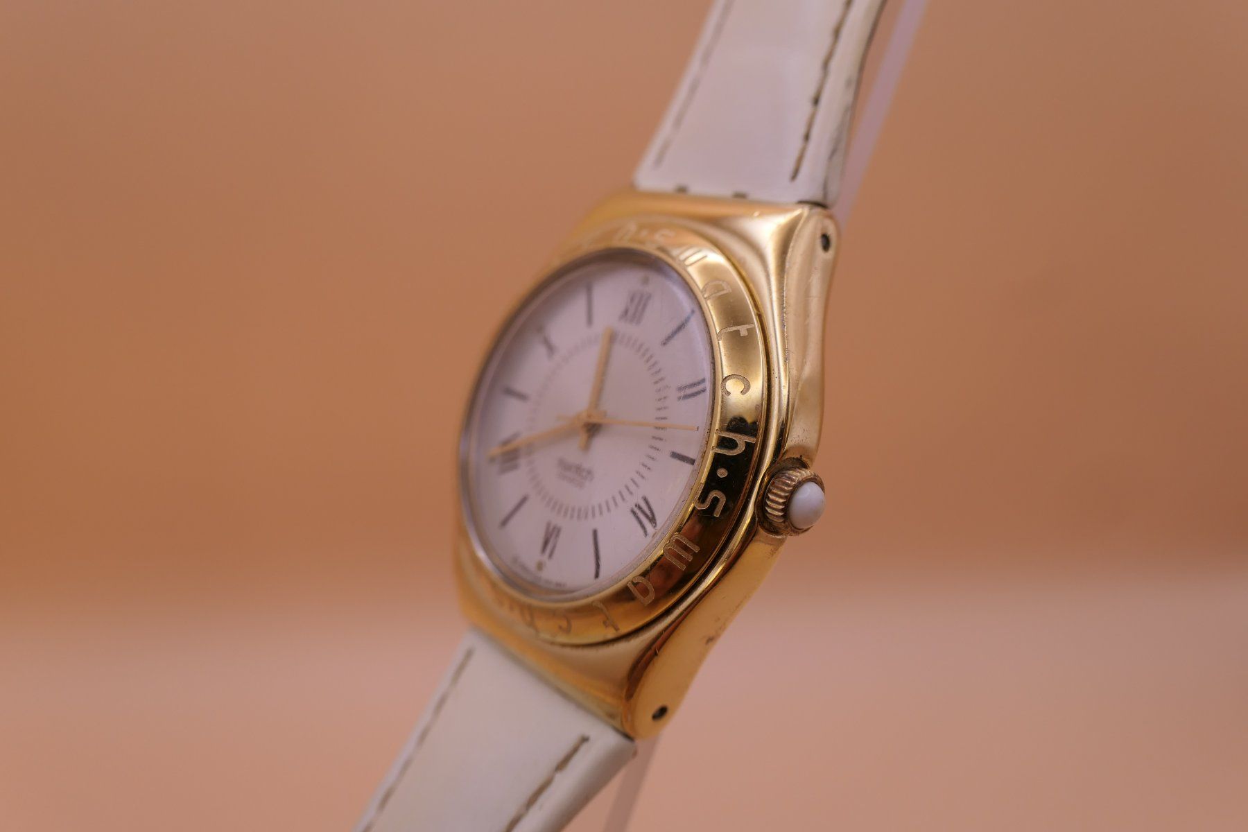 Swatch Uhren: Swatch Irony Medium "MALAKO" YLG109, neue Batterie – Gebraucht aus Thun von CHRONOTIKA 1