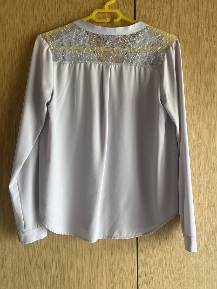 Blusen: langarmige lilafarbene Bluse – Gebraucht aus Fribourg von lili_344 1