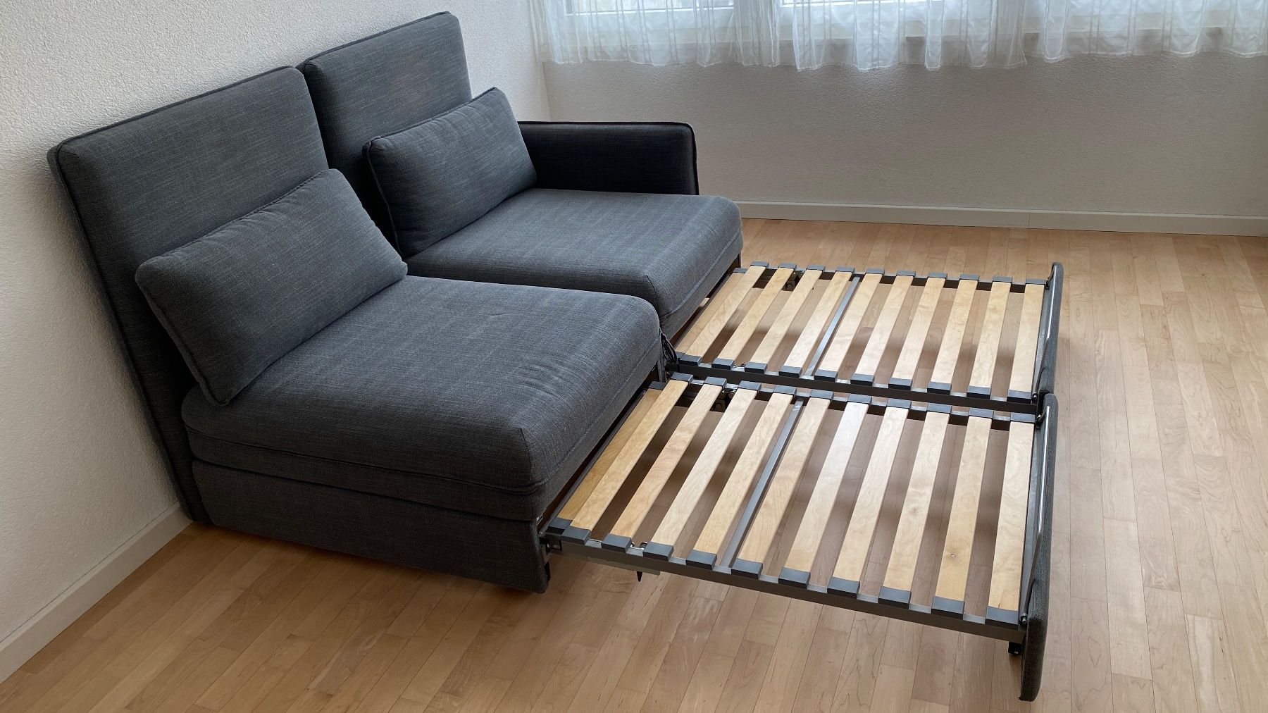 Divani: Schlafsofa dunkelgrau, inkl. zwei Topper – Usato da Thun venduto da and_275y 2