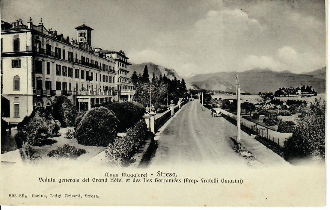 Cartoline postali: Stresa 1908 – Usato da Hochdorf venduto da Ziegel-16