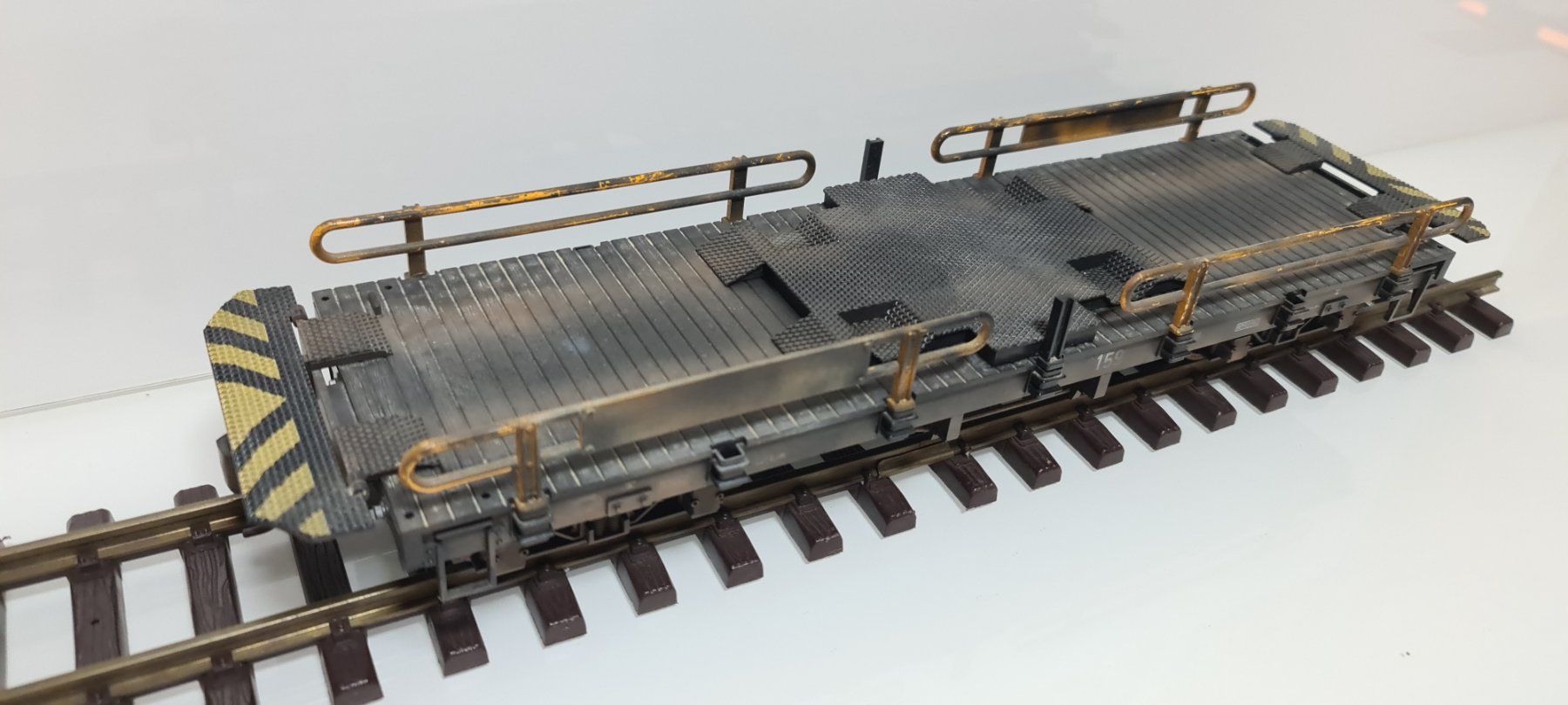 LGB Modellini di ferrovie: LGB Autotransportwagen 159 – Usato da Neuenhof venduto da ludovicco 5