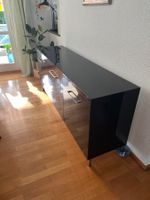 Sideboard Schwarz Hochglanz