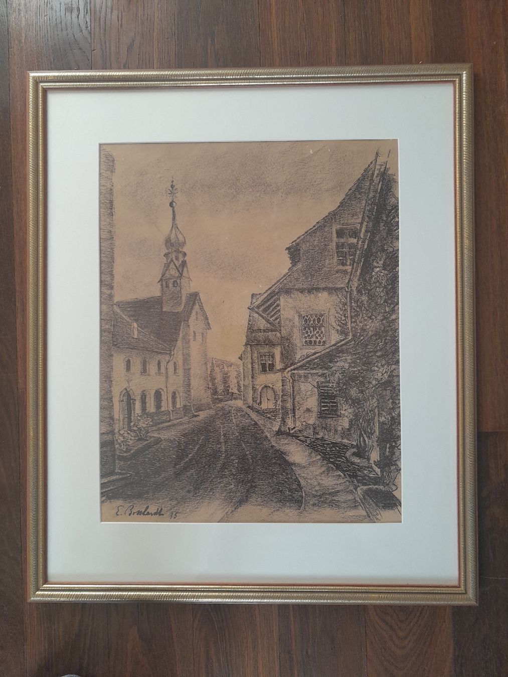 Grafica & Litografie: E. Bosshardt Schweizer Maler 1935 – Usato da Rossrüti venduto da Hansi778 3