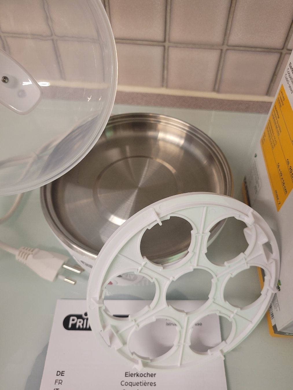 Elettrodomestici da cucina: Eierkocher komplett neu – Nuovo e nell'imballaggio originale da Münchenstein venduto da PP85 1