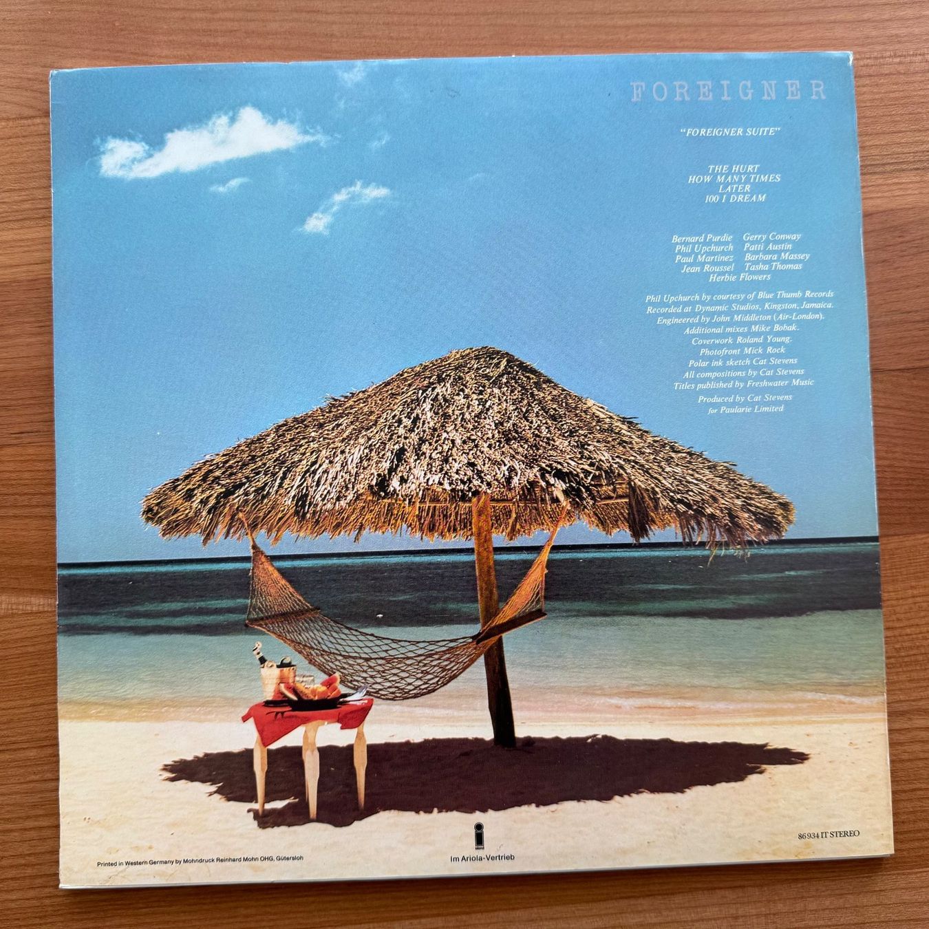Vinyles: CAT STEVENS - FOREIGNER – D'occasion à Zürich par fehlton 1