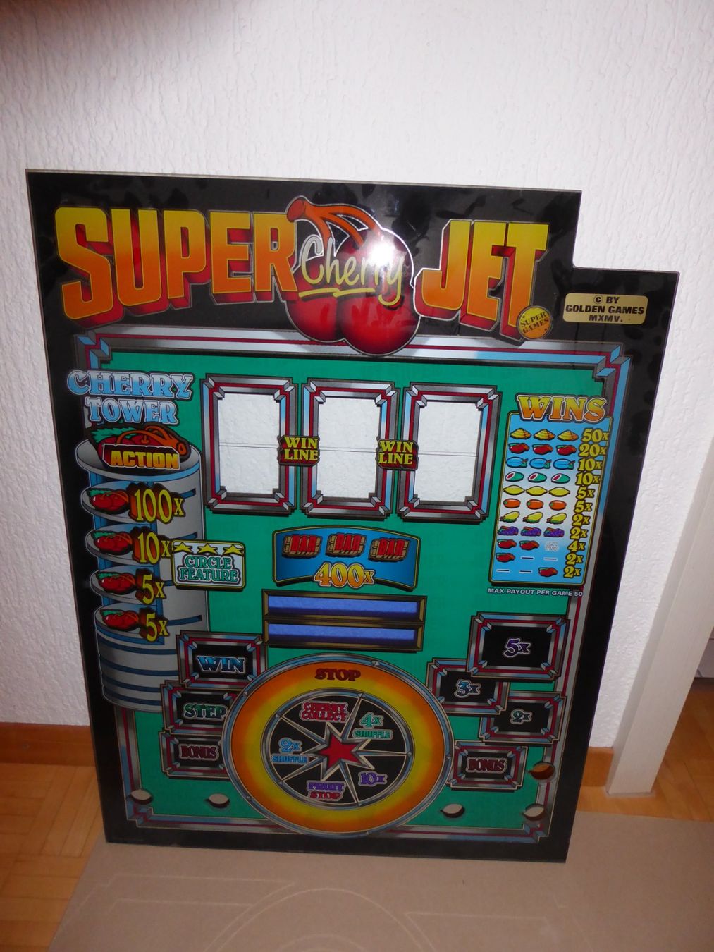 Slot Machine: Super Cherry Jet    Geldspieler   Scheibe – Usato da Thun venduto da 427er