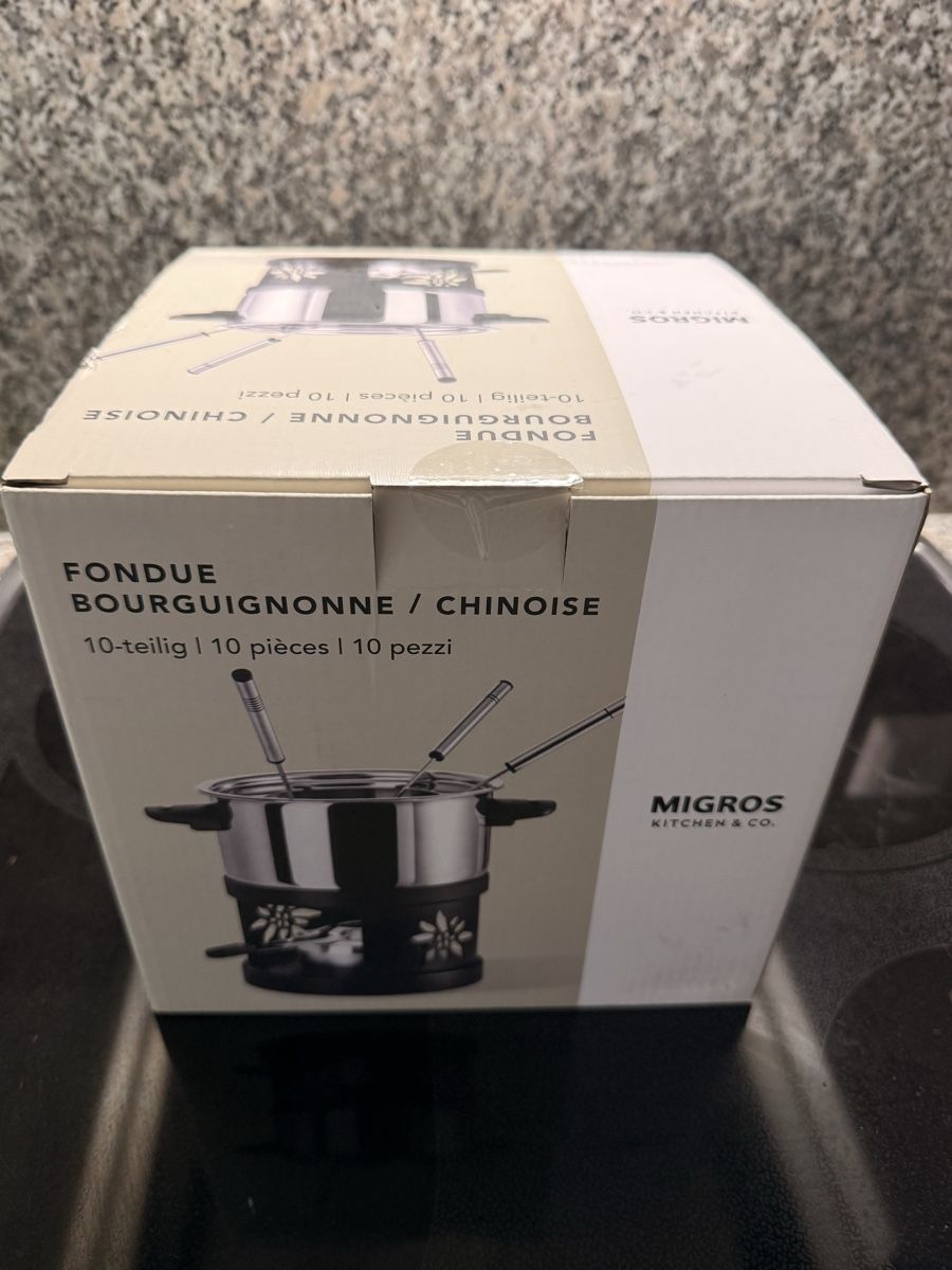 Migros Services de table: Fondue bourguignonne / chinoise Set – Neuf avec emballage d'origine à Rotkreuz par kte_y7fs 1