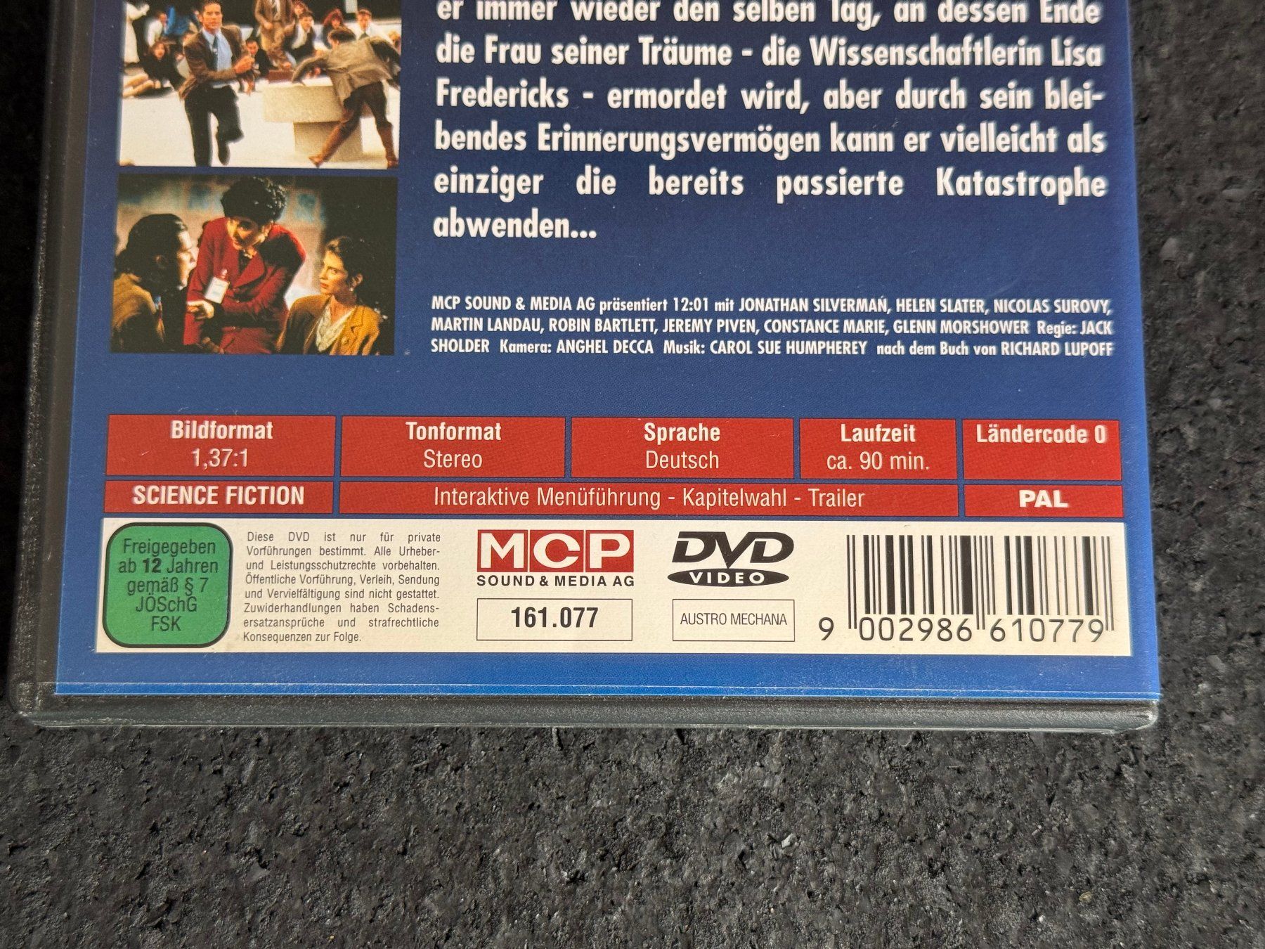 Tutti i DVDs: 12:01 DVD DE – Usato da Fribourg venduto da tschjoly 3